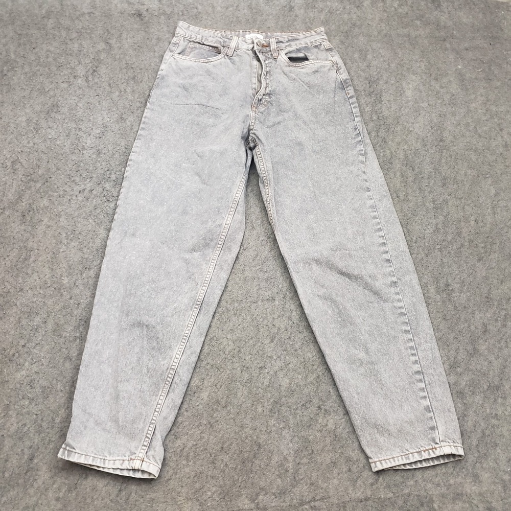 We Wore What Jeans Womens 27 Gray Straight Mom‎ High Rise Denim Ladies 27x26